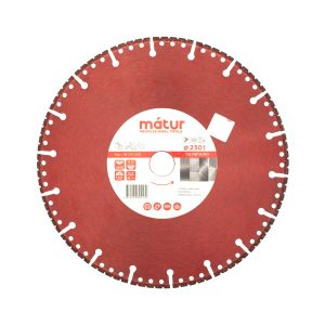 Круг отрезной по металлу алмазный, 230 х 2.5 х 22мм, Matur оптом